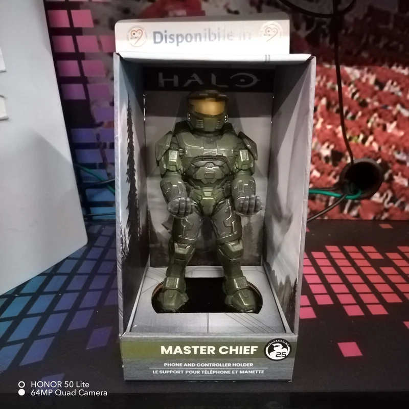 Master Chief Campaign Evolved Controller Holder & Supporto Telefono – Halo, Cable Guys