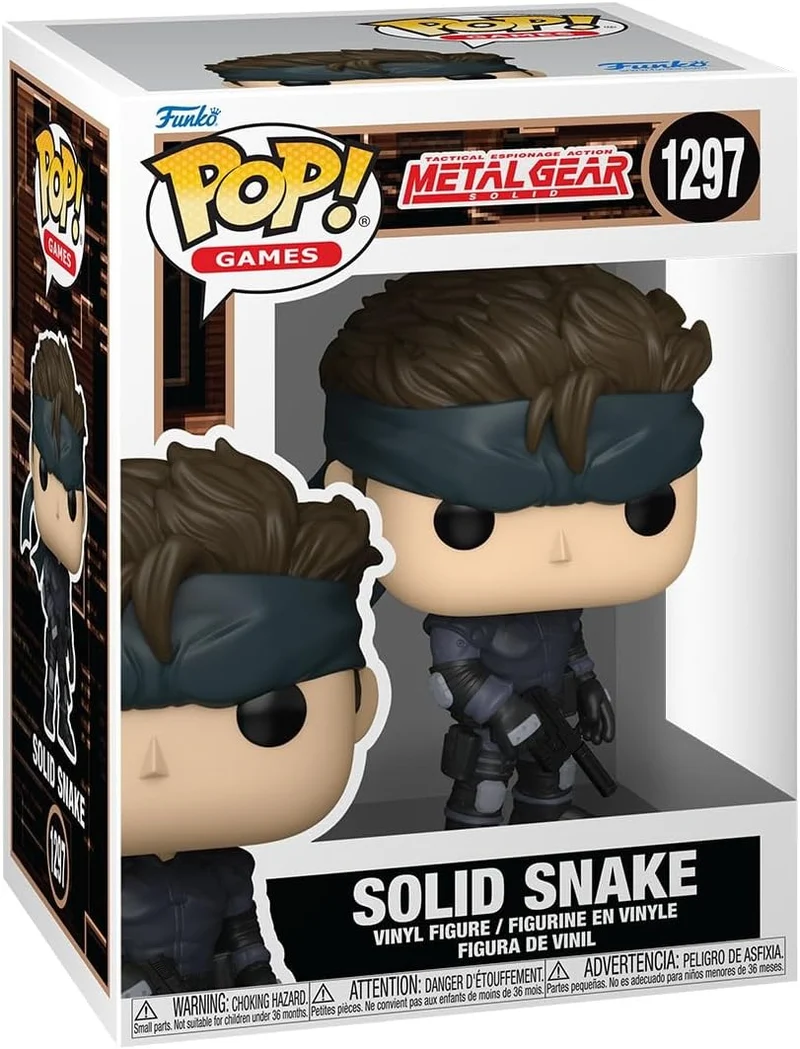Funko POP! Games: Metal Gear Solid - Solid Snake 1297