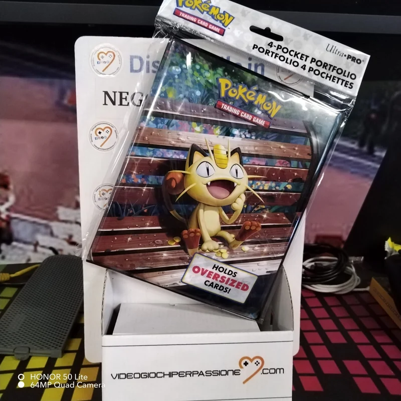 Ultra Pro - Pokémon - Mega-Evolution: quaderno Pokemon - Capacità: 80 carte