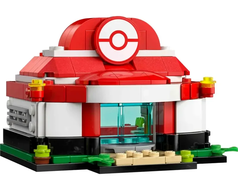 Set di costruzioni componibili Poke Center con 233 blocchi