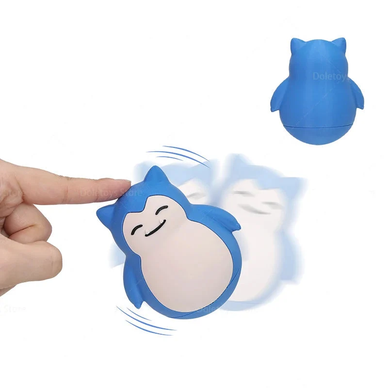 Divertente giocattolo traballante Relaxo Snorlax