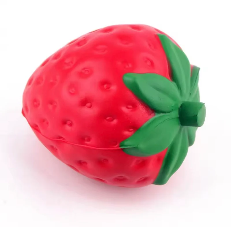 Jumbo Strawberry Squishy — Cream Scented Slow Rising Toy