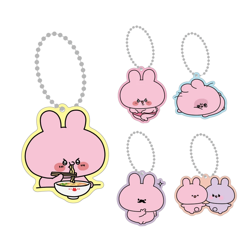【あさみみちゃん】ランダムクリアカラーアクキー（全5種）