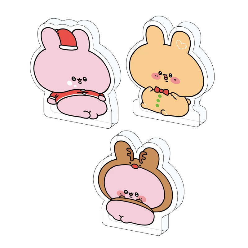 【あさみみちゃん】ハッピークリスマス✨アクリルブロックコンプリートセット