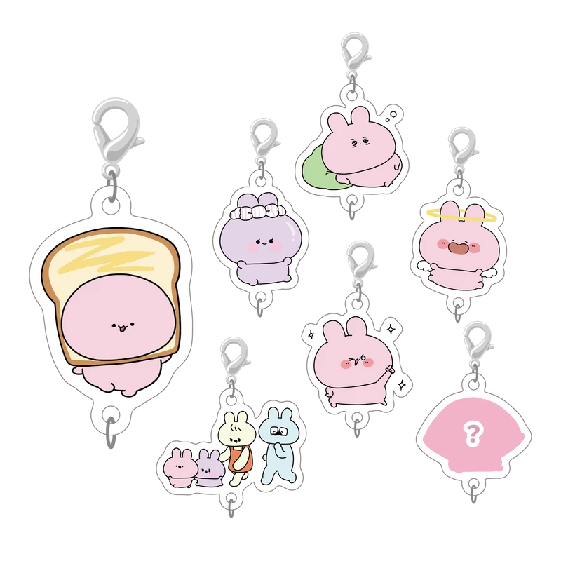 【あさみみちゃん】シークレットあり♪つながるランダムミニアクリルチャーム（全7種）【10月下旬発送】