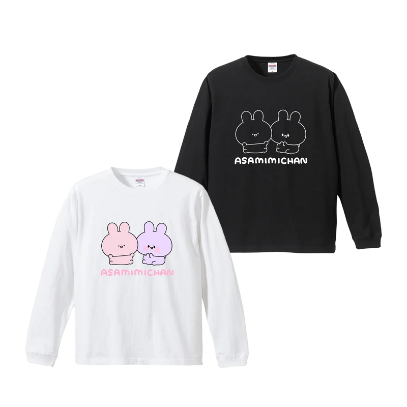 【あさみみちゃん】ビッグシルエット長袖Tシャツ【10月下旬発送】