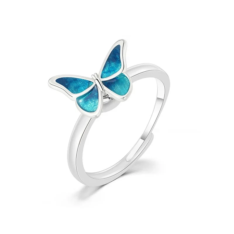Bague d'anxiété Papillon anti-stress
