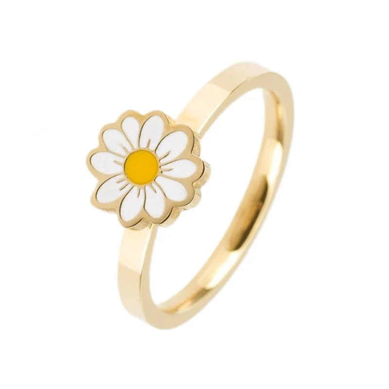 Bague d'anxiété Fleur de soulagement