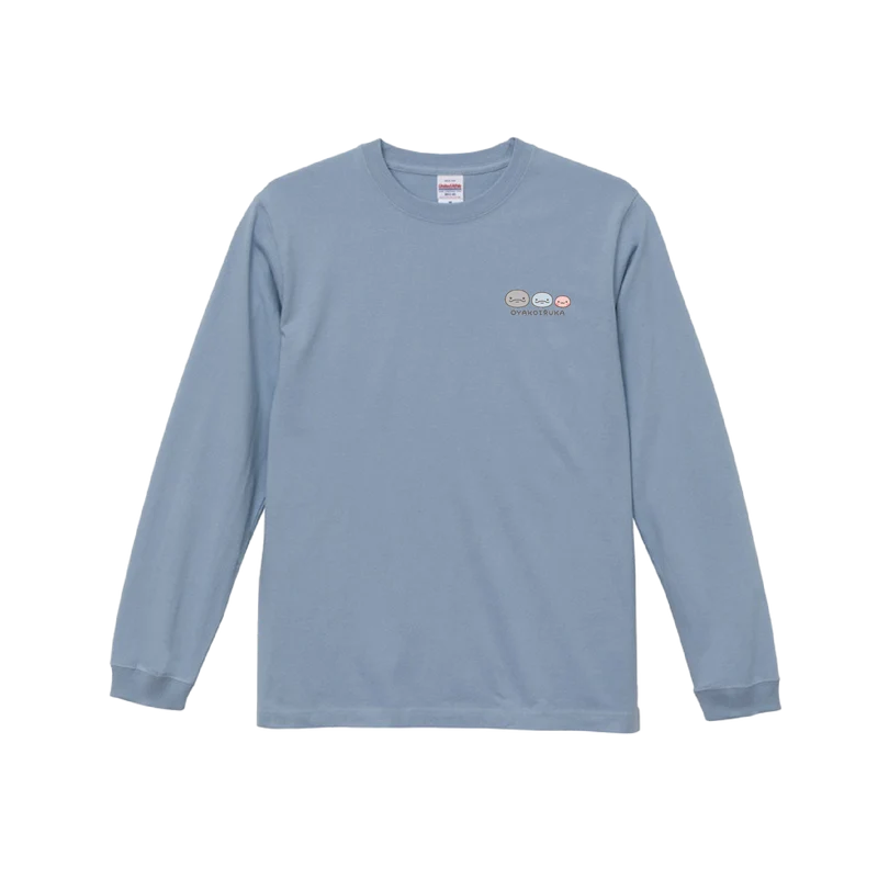 【親子イルカ】ビッグシルエット長袖Tシャツ【10月下旬発送】