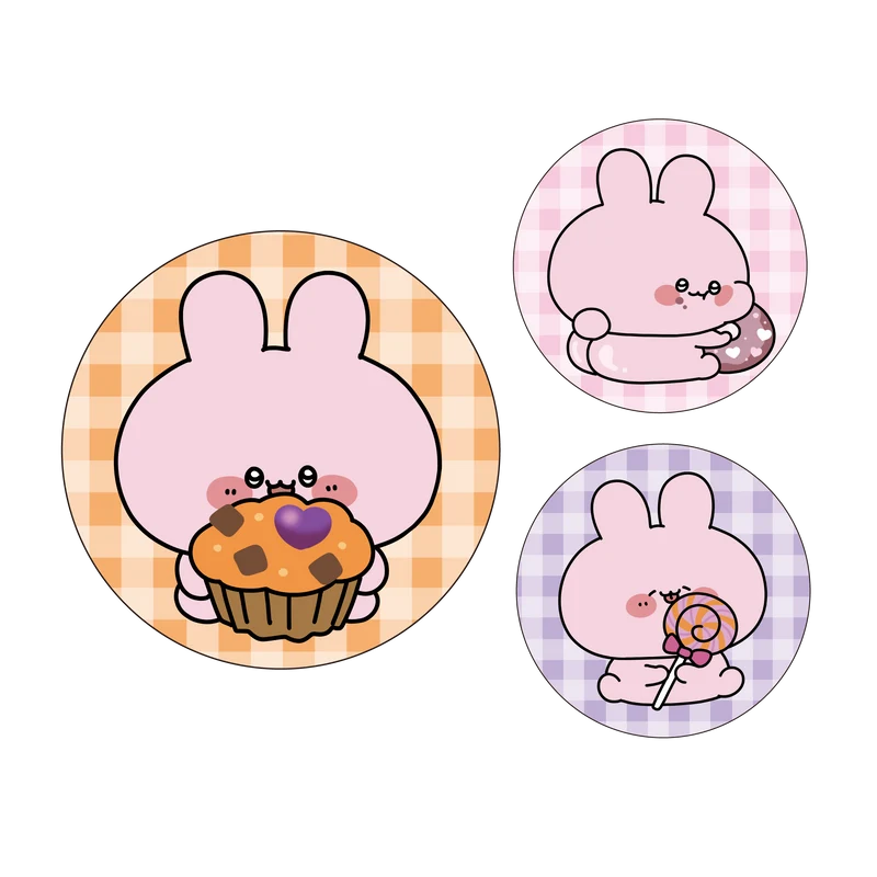 【あさみみちゃん】ランダムハロウィン缶マグネット（全3種）【9月下旬発送】