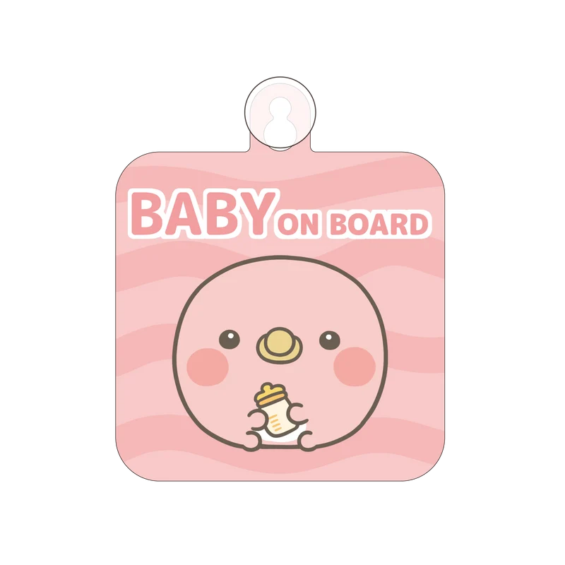 【親子イルカ】"BABY ON BOARD"カーサイン【9月下旬発送】