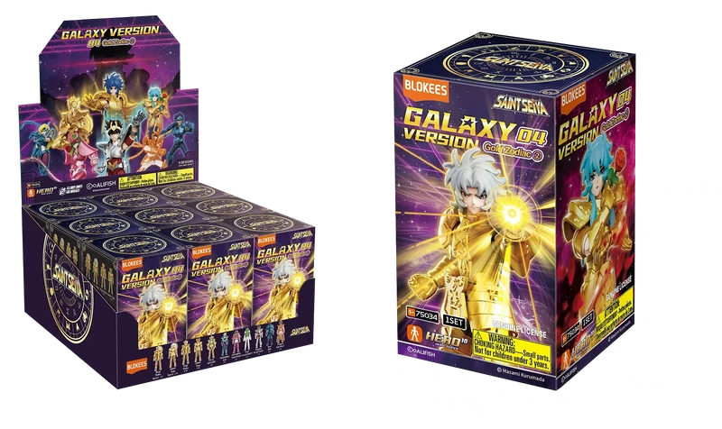 Saint Seiya Gold Zodiac 2 Galaxy Version 04 Model Kit - Blind Box -Blokees