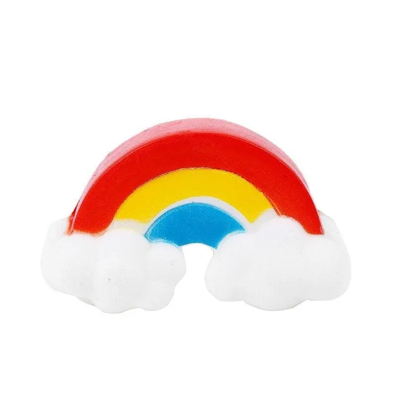Balle Anti-Stress Squishy Arc en Ciel