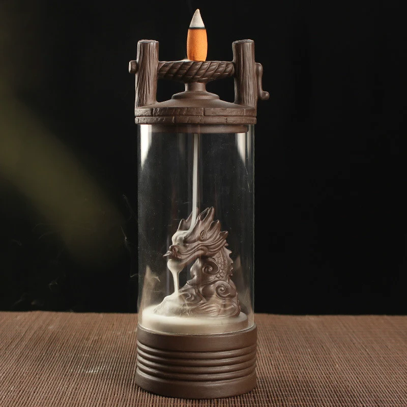 Porte Encens en Verre