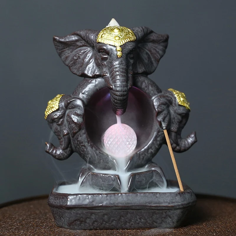 Porte Encens Éléphant
