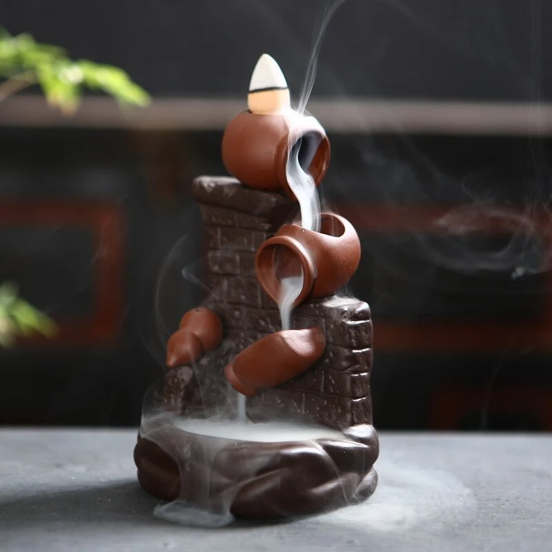 Porte Encens Poterie