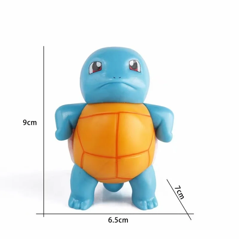 Fantastiche statuette di Squirtle in 3 diversi modelli (circa 8 cm)