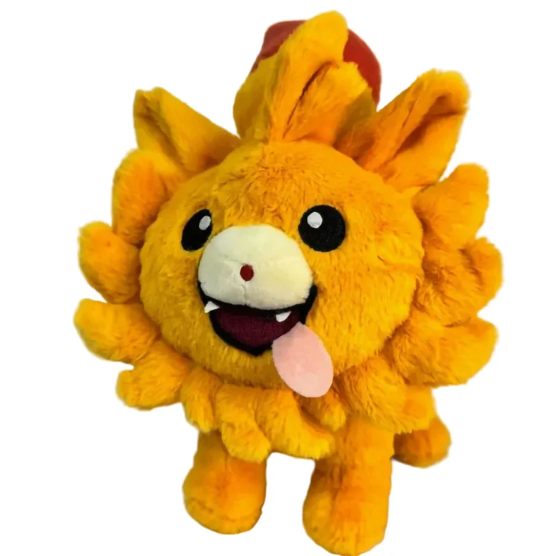 Braubel, Pomfifi o Gekkua - Peluche Pokémon iniziali di tipo Vento e Onda (circa 20 cm)