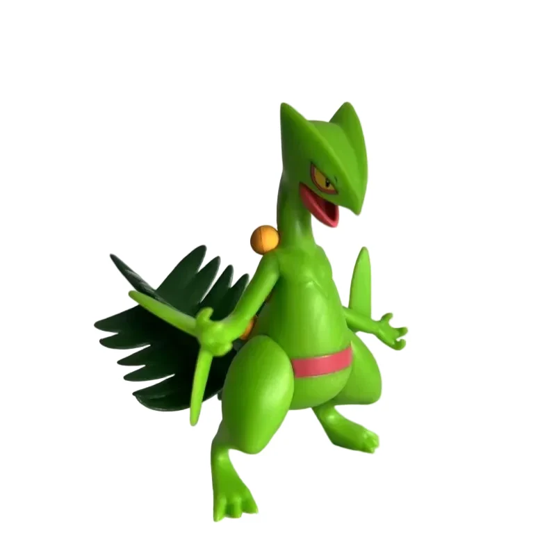 Statuetta dettagliata di Sceptile dei Pokémon (circa 9 cm)