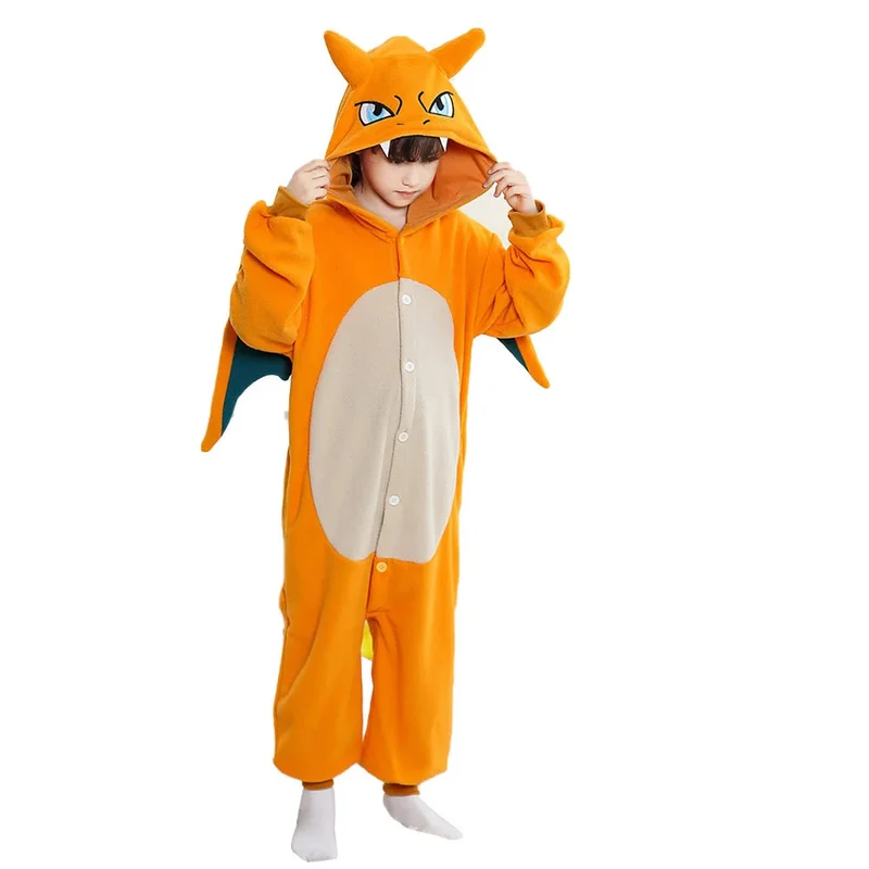 Pigiama intero per bambini di Charizard o Mega Charizard