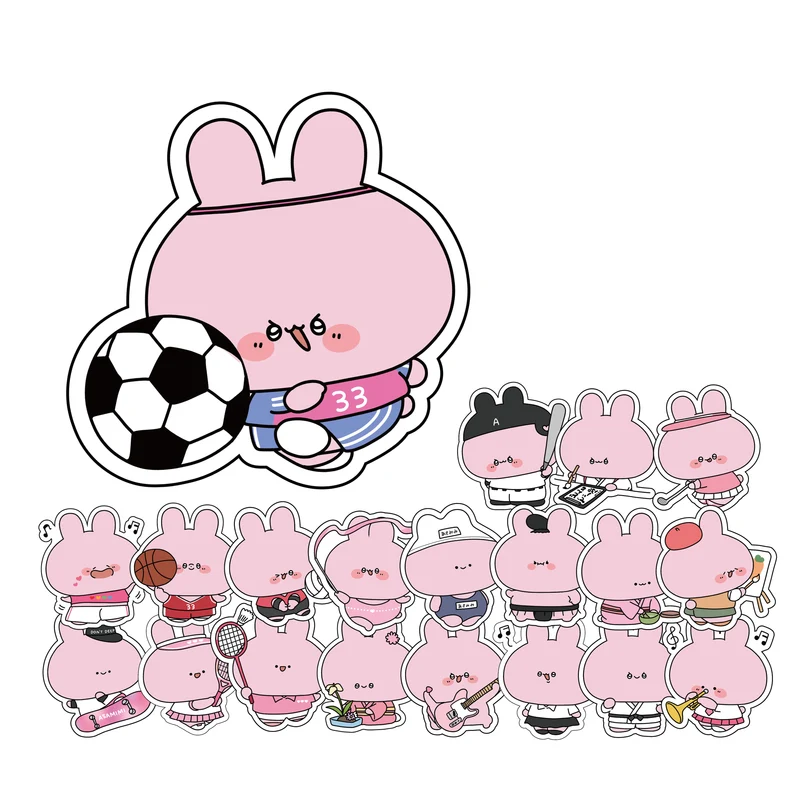【あさみみちゃん】部活ステッカー【7月下旬発送】(再販)