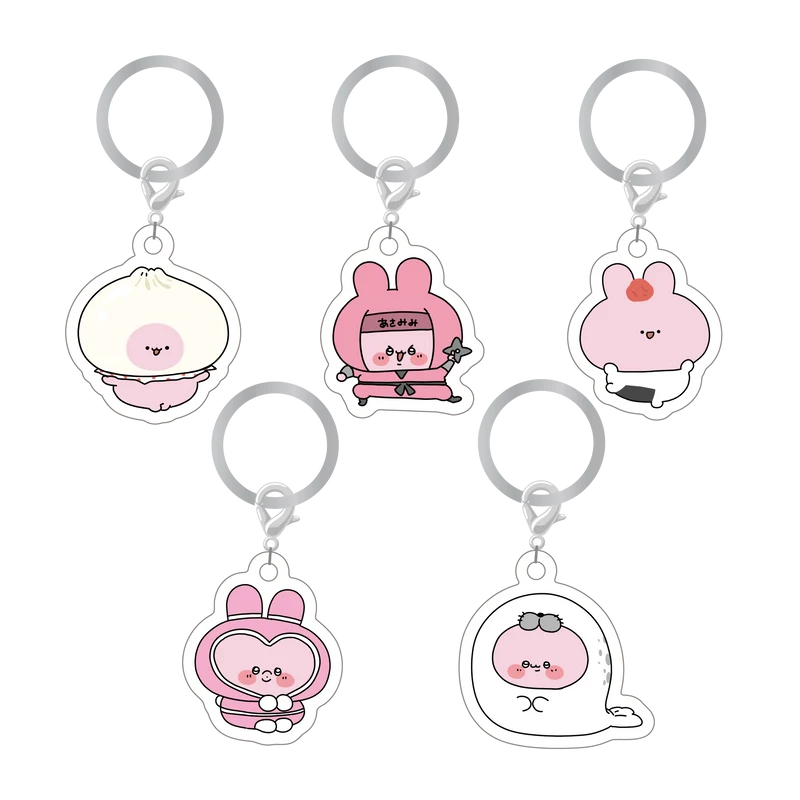 【あさみみちゃん】ランダムめじるしアクリルチャームコンプリートセット（全5種）【6月下旬発送】