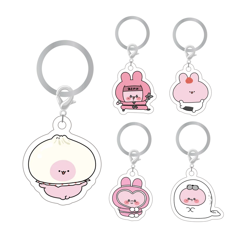 【あさみみちゃん】ランダムめじるしアクリルチャーム（全5種）【6月下旬発送】