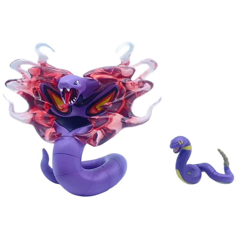 Bellissimo set di statuette Pokemon Rettan Ekans Arbok