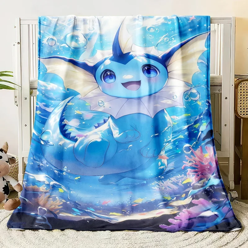 Coperte di flanella carine con le evoluzioni di Eevee