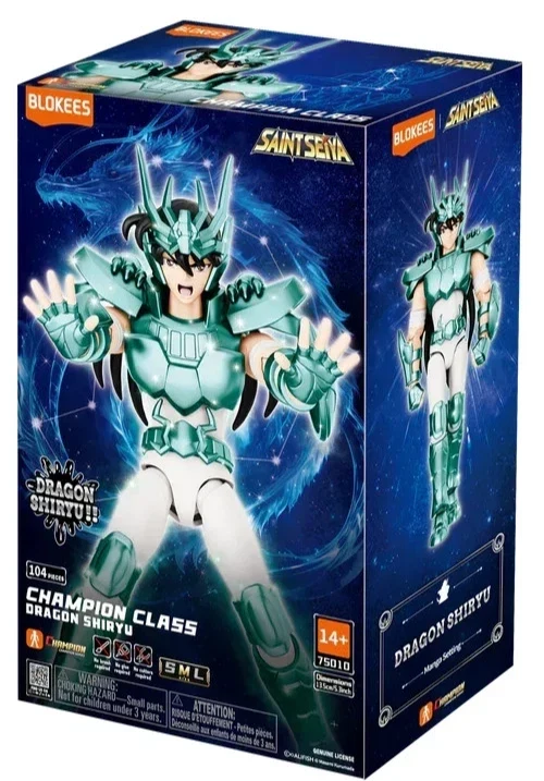 Saint Seiya Champion Class 09 Dragon Shiryu | Blokees Model Kit