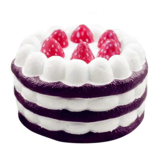Balle Anti-Stress Squishy Gâteau
