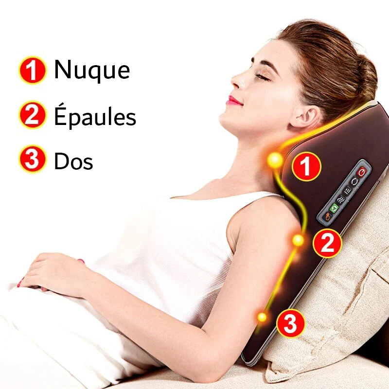 Massage Relaxant Coussin Massant Dos