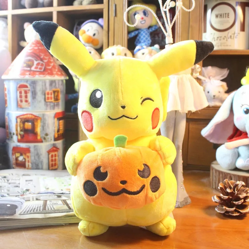 Peluche Pikachu per Halloween o Natale (circa 20 cm)