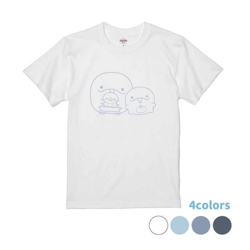 【親子イルカ】ベーシックプリントTシャツ【5月下旬発送】