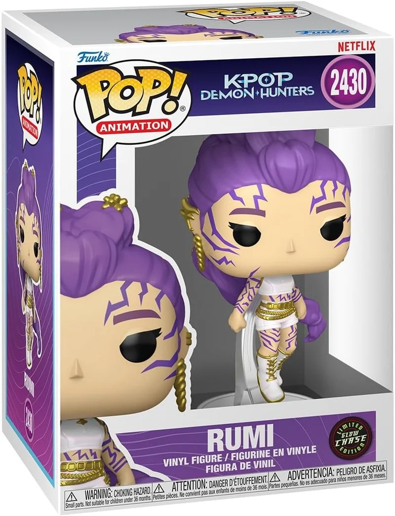 Funko POP! Animation: Netflix - KPOP Demon Hunters - Rumi -Chase-(Glow in the Dark)