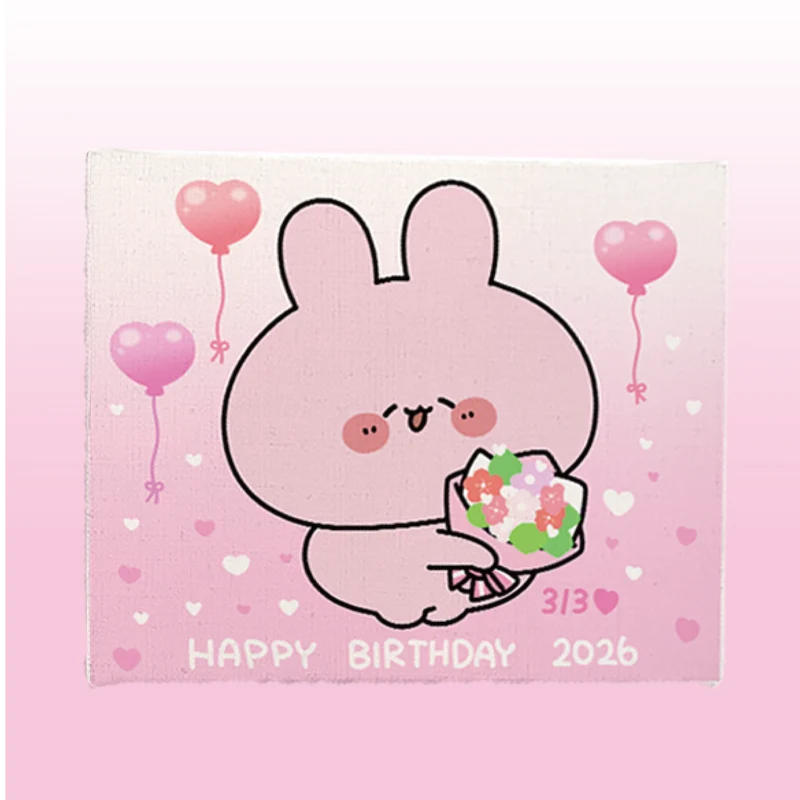【あさみみちゃん】抽選で直筆サインが当たる❣️キャンバスアート【4月中旬発送】