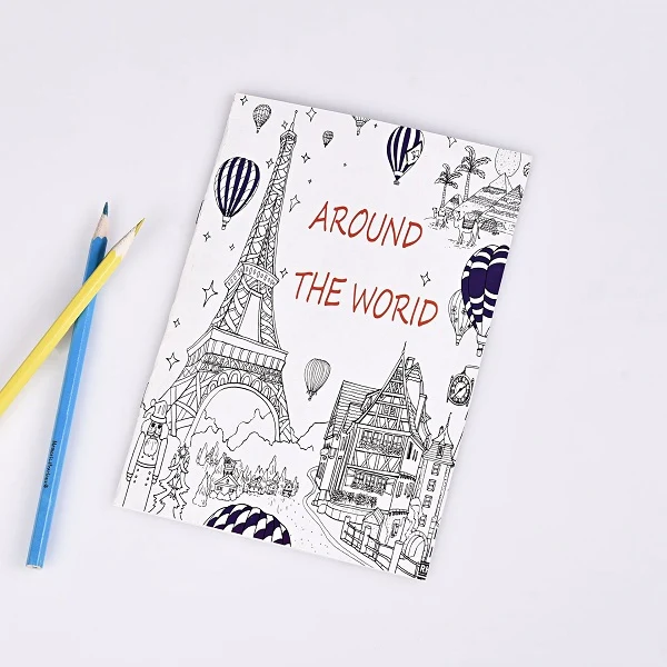 Coloriage Anti-Stress Paysage