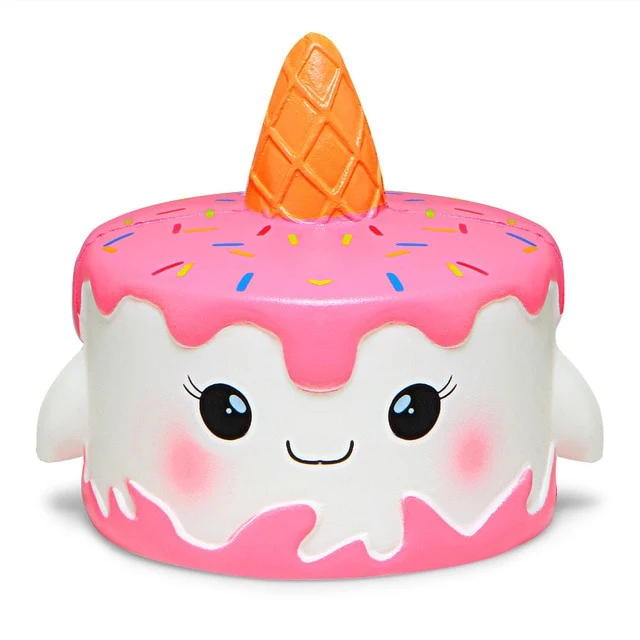 Balle Anti-Stress Squishy Licorne Glace