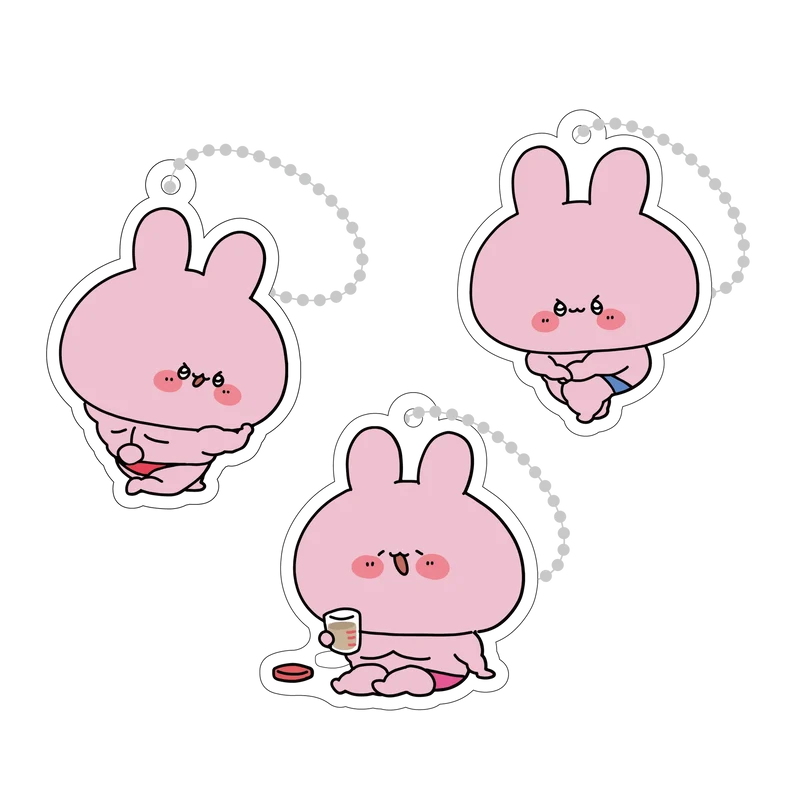 【あさみみちゃん】まちょみみランダムアクキーコンプリートセット（全3種）（再販）【8月下旬発送】