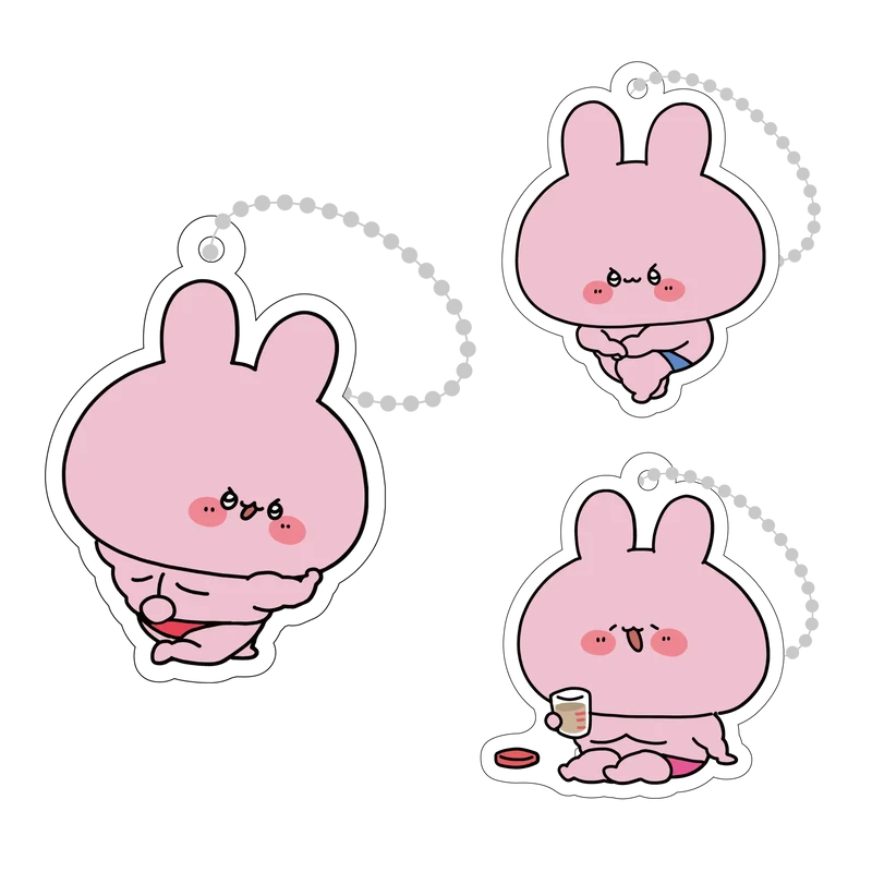 【あさみみちゃん】まちょみみランダムアクキー （全3種）（再販）【8月下旬発送】
