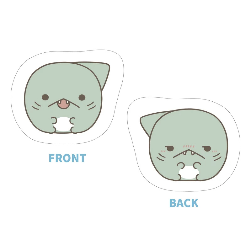 【親子イルカ】シャーくんクッション【8月下旬発送】