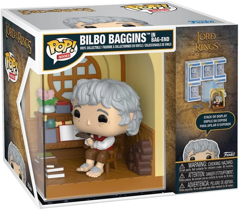 Funko POP! Nooks: Lord of the Rings - Bilbo Baggins in Bag-End