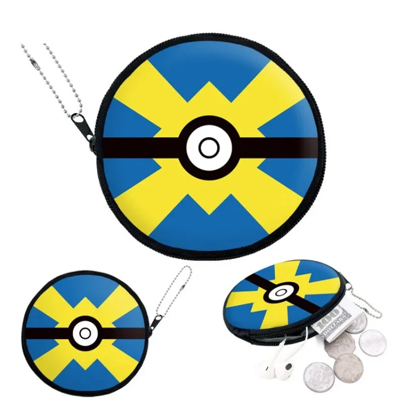 Piccolo portafoglio con look Pokeball