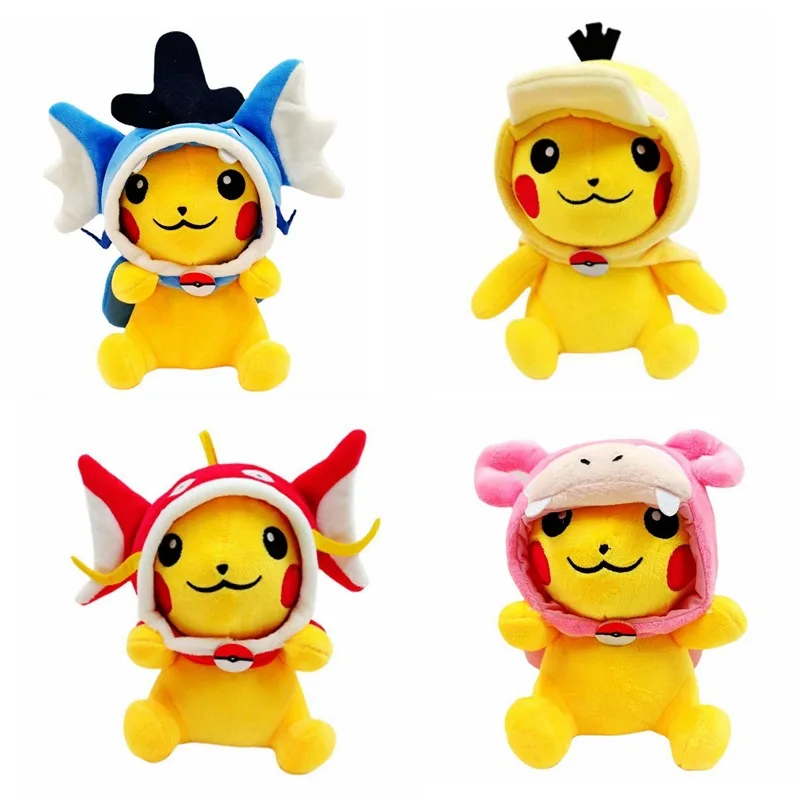 Set di 4 peluche di Pikachu per cosplay