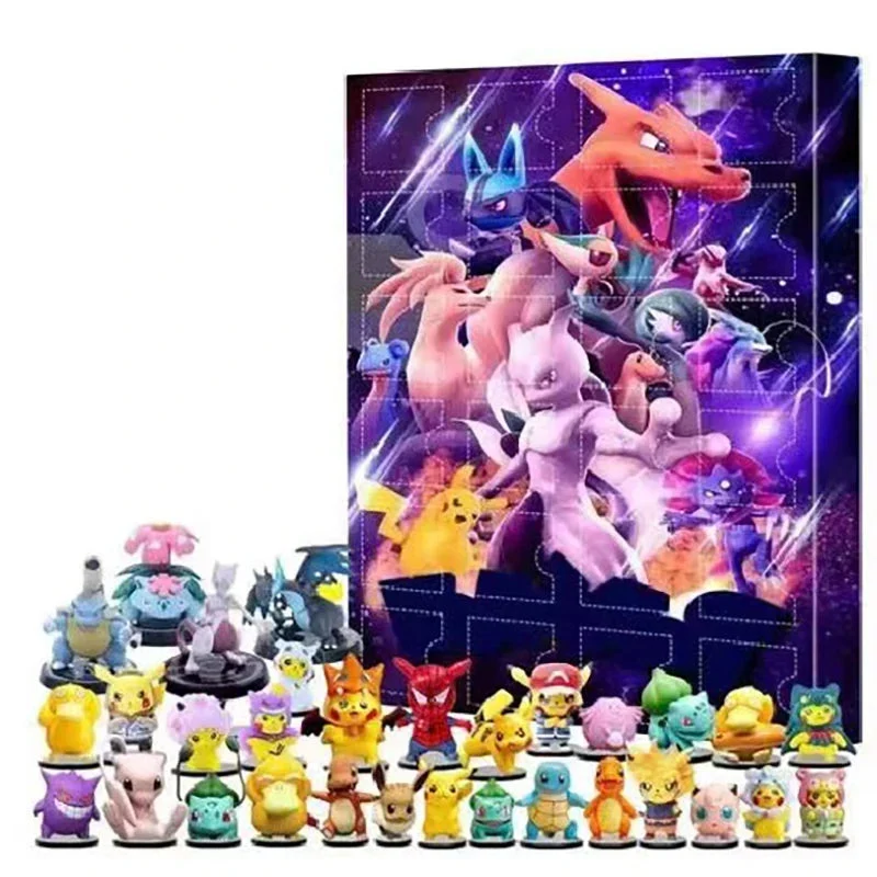Calendario dell'Avvento Pokemon con motivo Charizard Charizard