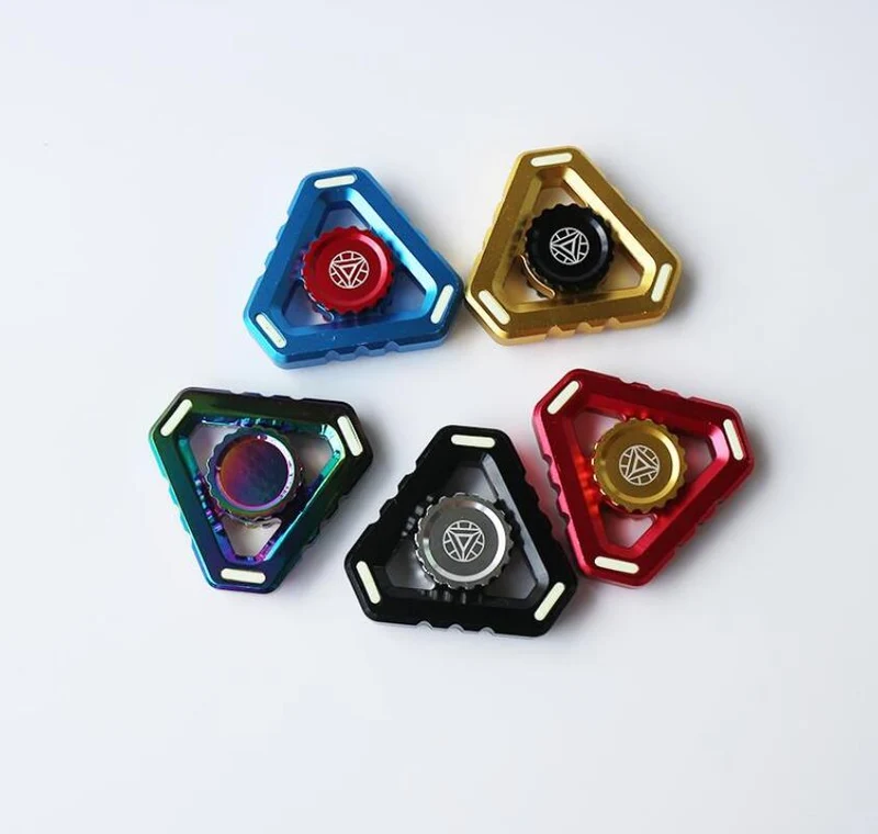 Hand Spinner Triangle Fluo
