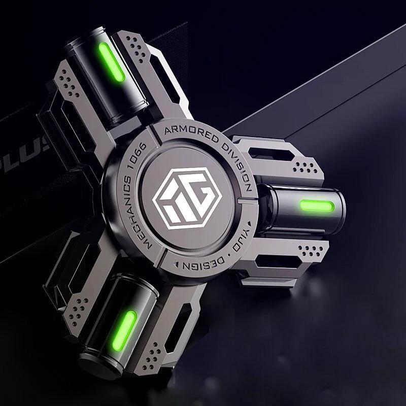 Hand Spinner Lumineux Avec Pile