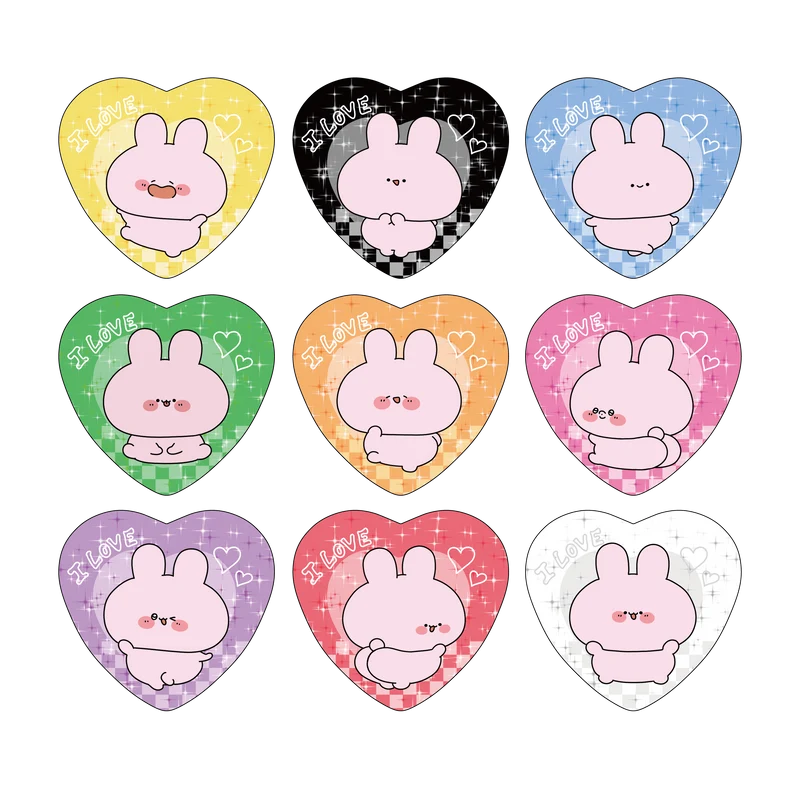 【あさみみちゃん】ASAMIMI FAVORITE COLORS♡ステッカー【12月中旬発送】