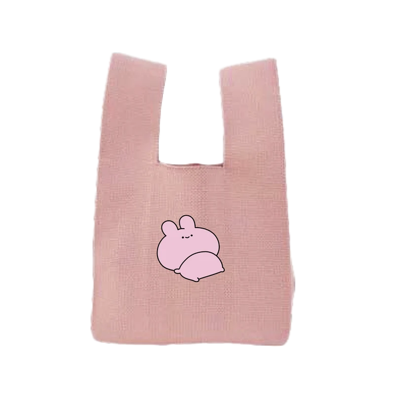 【あさみみちゃん】ニットバッグ【3月中旬発送】