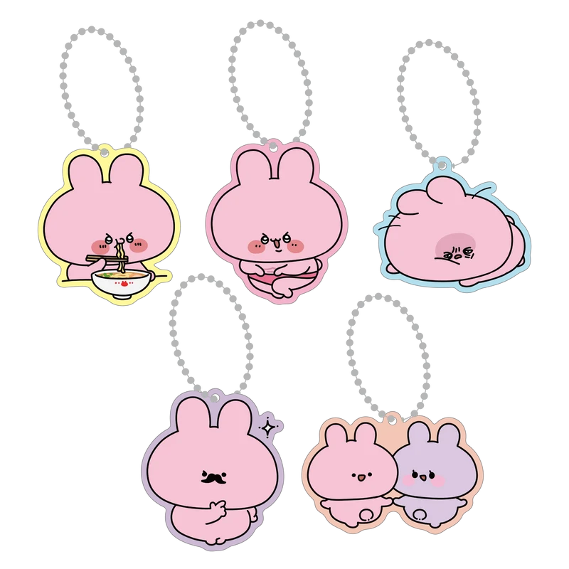 【あさみみちゃん】ランダムクリアカラーアクキーコンプリートセット（全5種）【3月中旬発送】